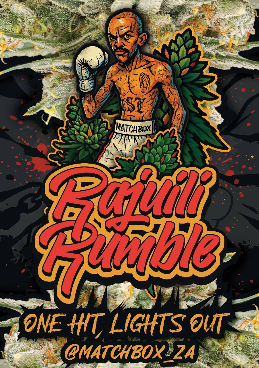 Rajuili Rumble fighter product poster