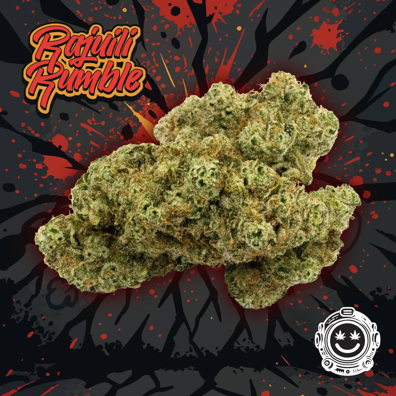 Rajuili Rumble product flower close up
